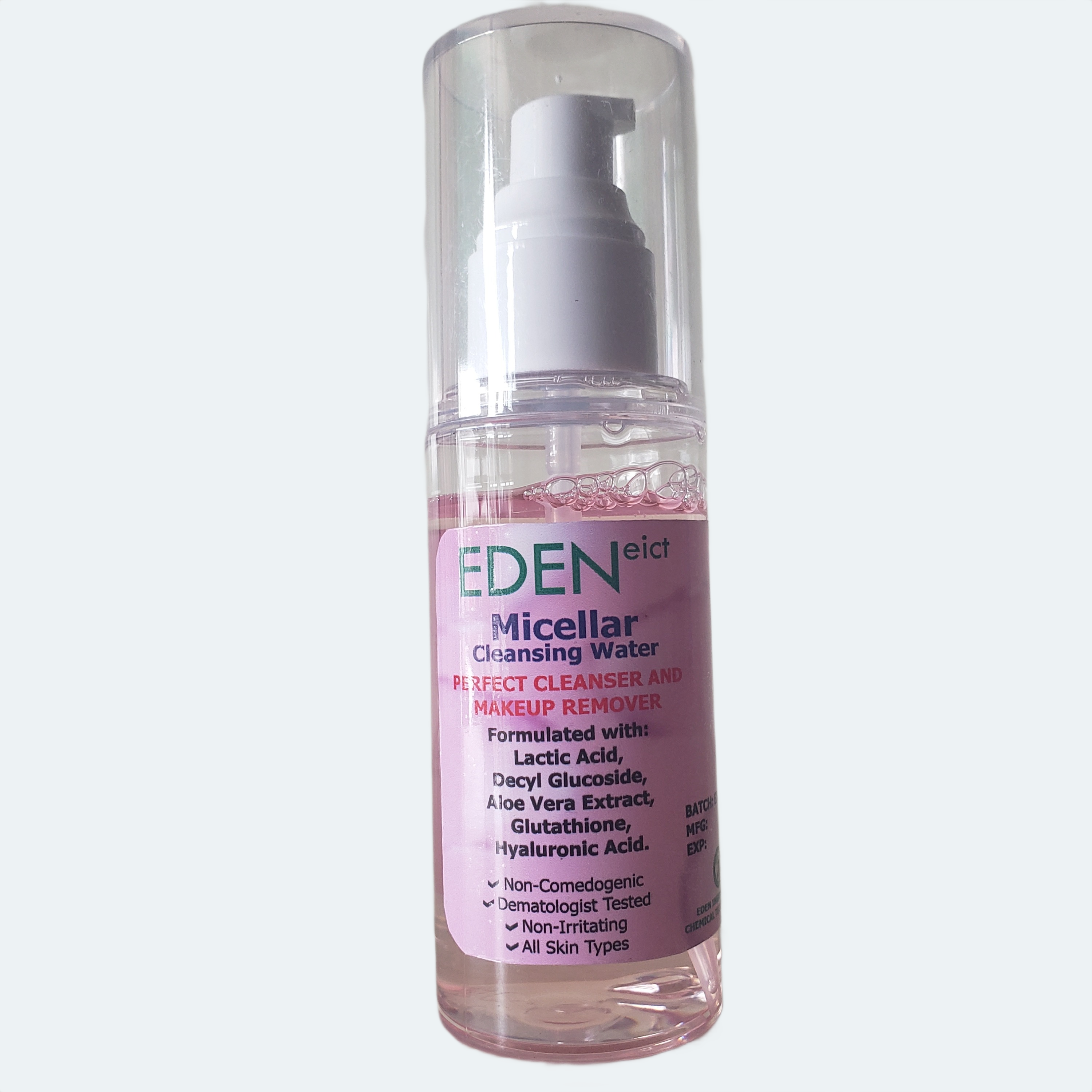 EDEN eict - Micellar Cleansing Water - Image 3