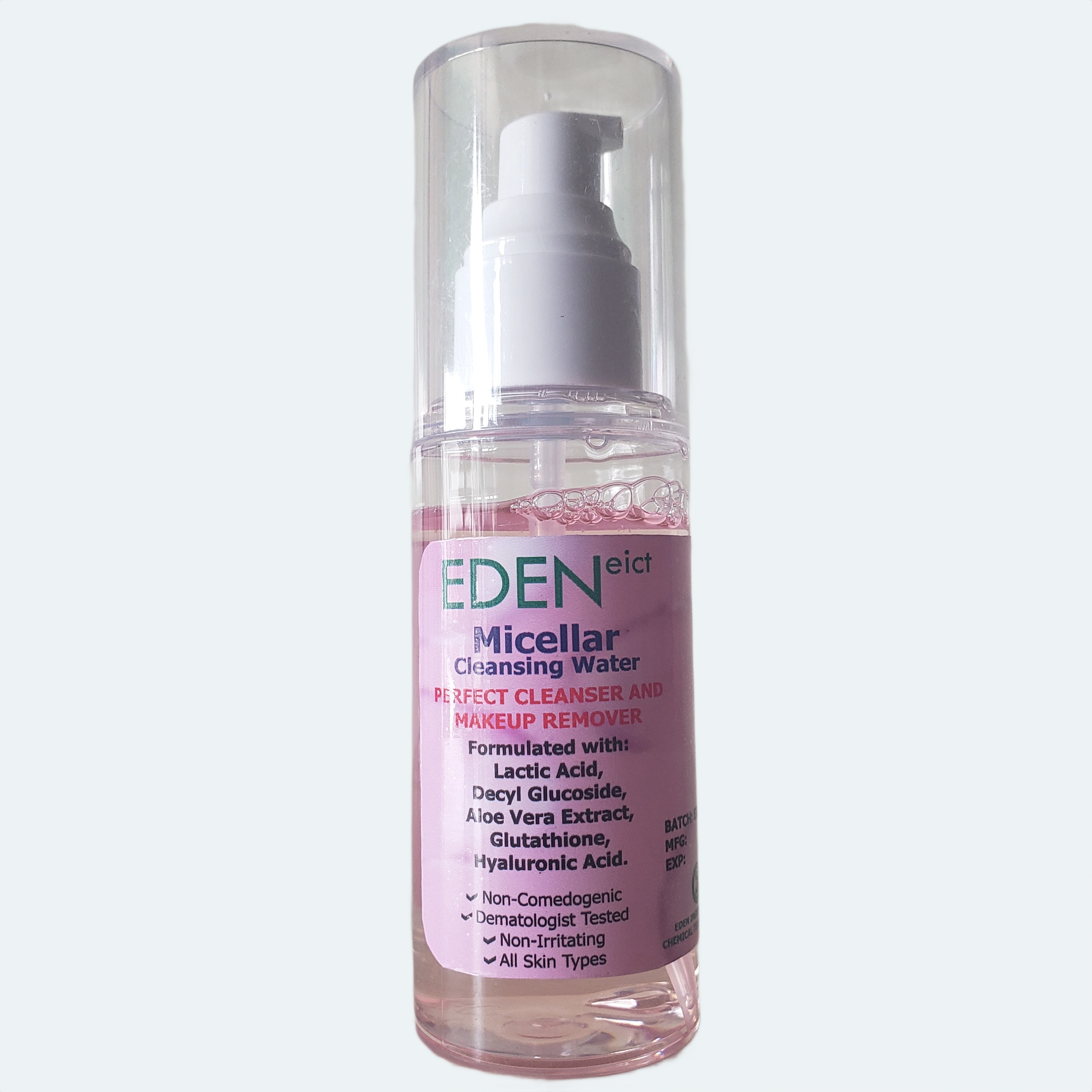EDEN eict - Micellar Cleansing Water