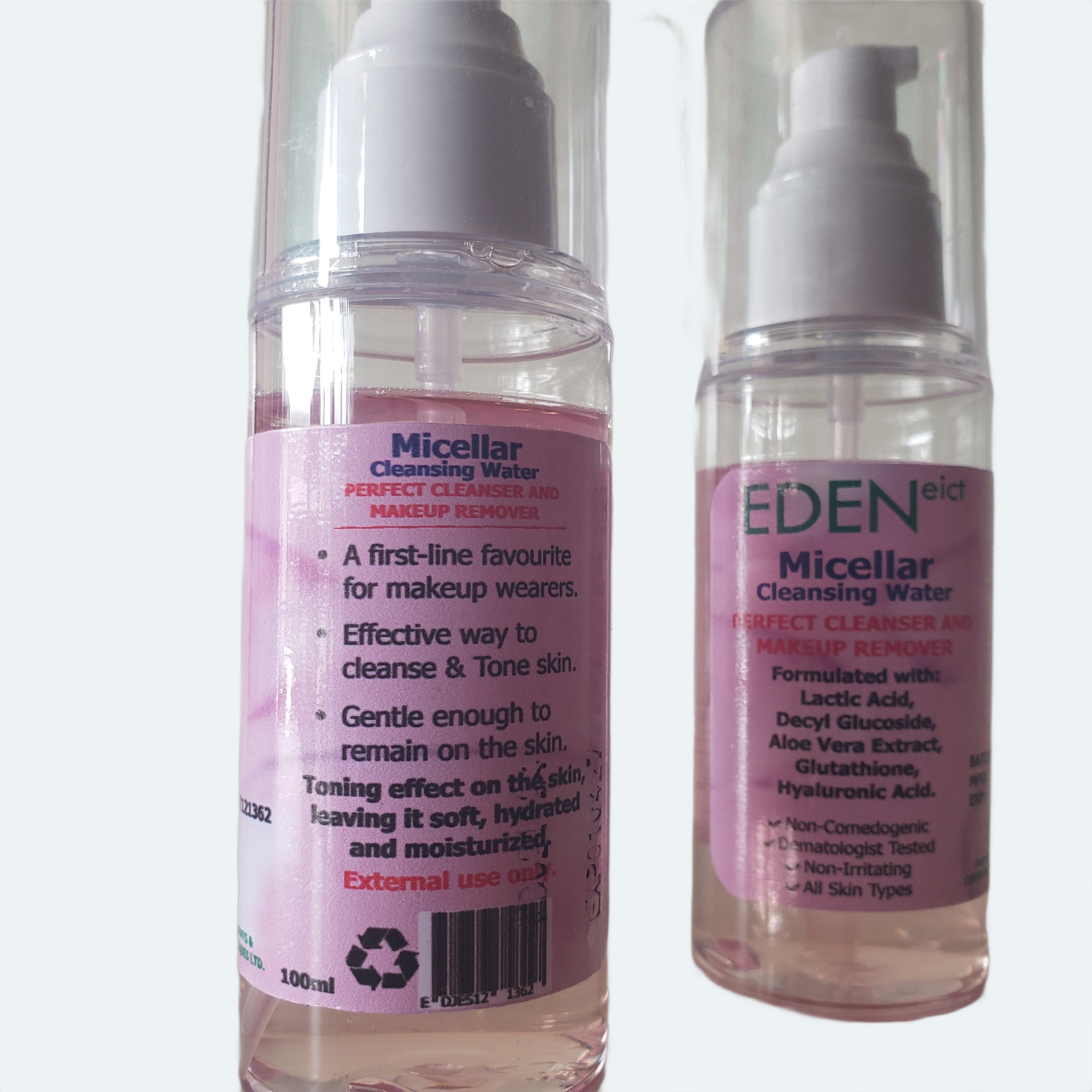 EDEN eict - Micellar Cleansing Water - Image 2
