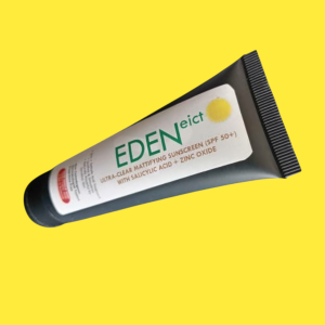 EDEN eict, MATTIFYING SUNSCREEN.